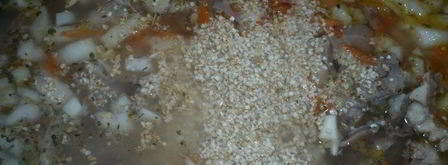 ячневая каша на бараньей рульке. Шаг 4