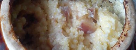 янтарная каша с сыром. Шаг 2