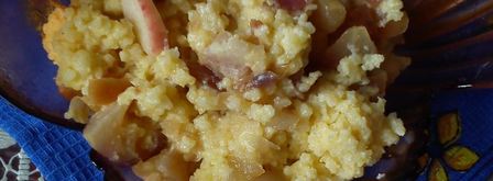 янтарная каша с сыром. Шаг 3