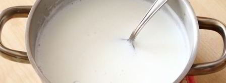 жидкая пшеничная каша. Шаг 3