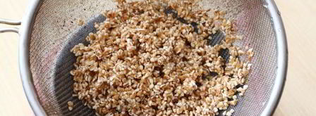 жидкая пшеничная каша. Шаг 4