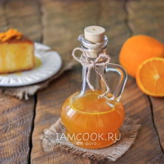 Рецепт апельсинового сиропа для пропитки бисквита