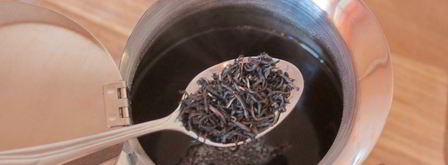 чай с молоком. Шаг 2