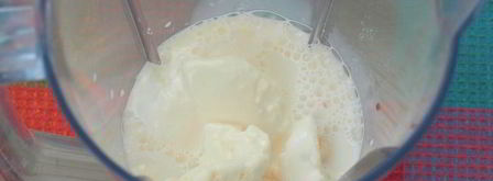 клубнично-банановый коктейль. Шаг 3