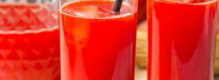 клубнично-лаймовый освежающий напиток. Шаг 6