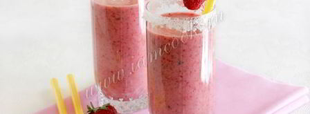 клубнично-мятный коктейль. Шаг 10