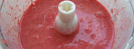 клубничный коктейль с мятой. Шаг 3