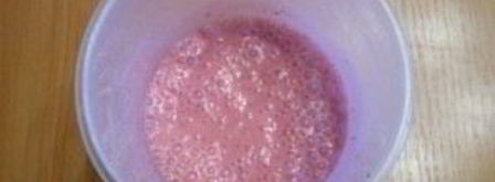 клубничный коктейль в блендере. Шаг 6