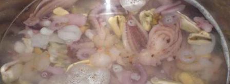 коктейль морской жареный с сыром. Шаг 7