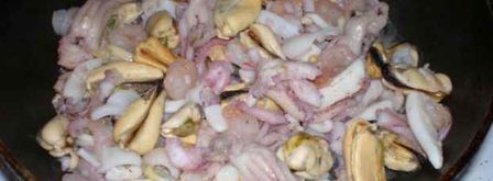 коктейль морской жареный с сыром. Шаг 10