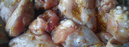 куриные крылышки с кленовым сиропом и горчицей. Шаг 2