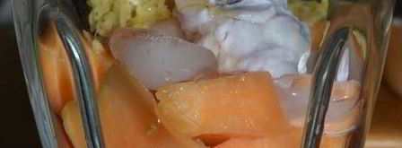 квенчер — напиток из дыни. Шаг 2