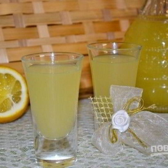 Рецепт ликера лимончелло