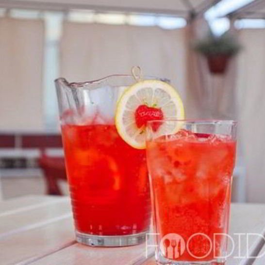 Рецепт клубничного лимонада