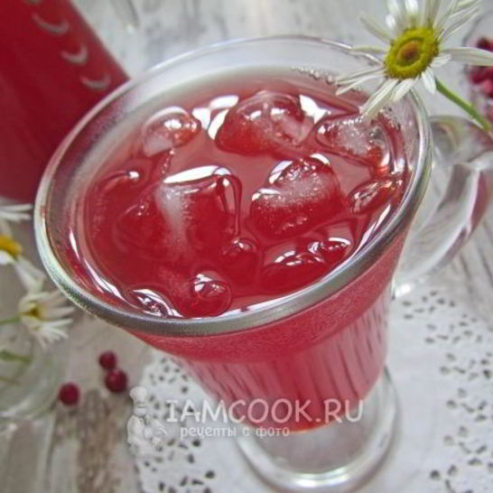 Рецепт брусничного морса