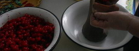 напиток и сок из калины. Шаг 3