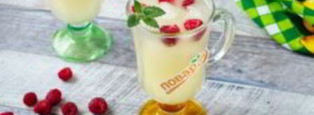 напиток из дыни и малины. Шаг 3