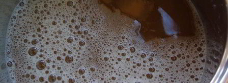 напиток из календулы с цветочным льдом. Шаг 4