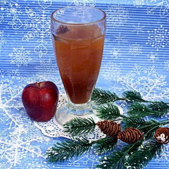 Рецепт пряного яблочно-лимонный напиток