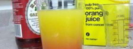 радужный безалкогольный напиток. Шаг 5