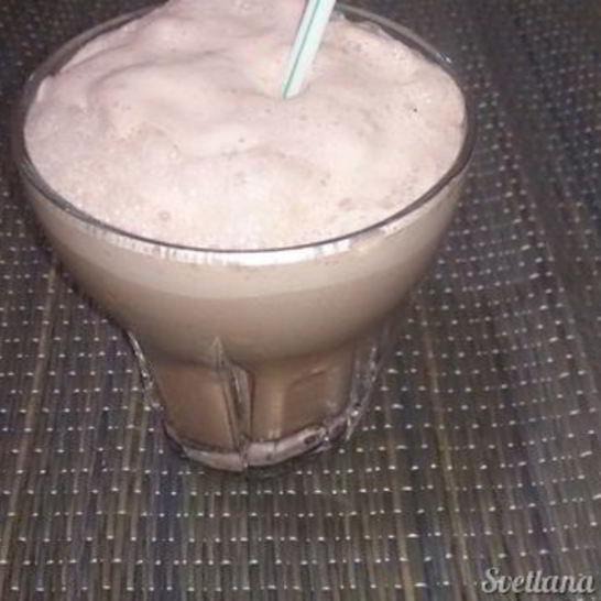 Рецепт шоколадна-мятного коктейль