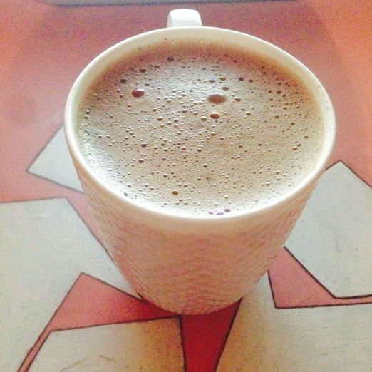 Шоколадно-орехово-кофейный напиток