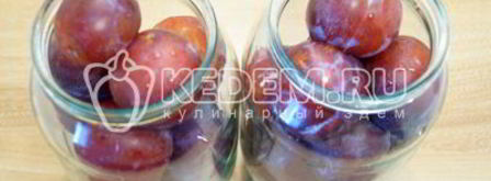 сливы в сиропе на зиму. Шаг 3