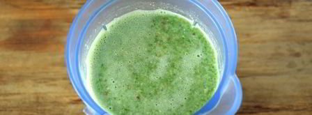 ананасово-мятный смузи с фисташками. Шаг 9