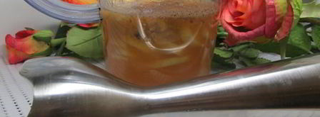 апельсиново-банановый смузи с миндалем. Шаг 4