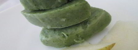 апельсиново-грушевый смузи со шпинатом. Шаг 3