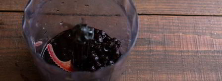 бананово-черничный смузи. Шаг 3