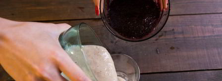 бананово-черничный смузи. Шаг 4