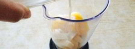 банановый смузи с молоком. Шаг 4