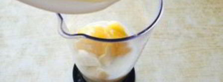 банановый смузи с молоком. Шаг 5