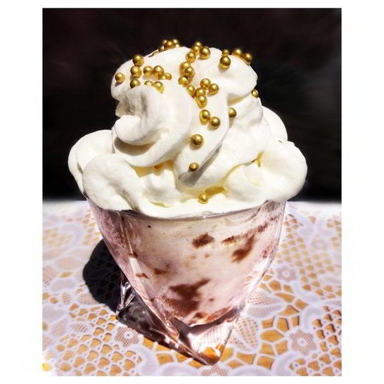 Рецепт ледяного бананового смузи кофейный восторг