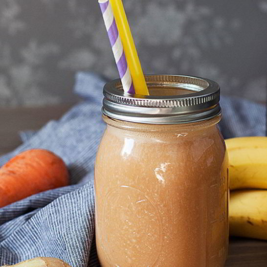 Рецепт морковна-имбирного смузи