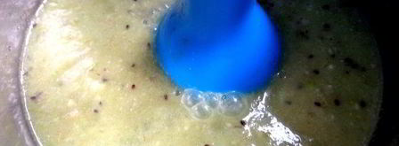 смузи из авокадо и киви. Шаг 4