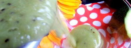 смузи из авокадо и киви. Шаг 5