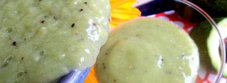 смузи из авокадо и киви. Шаг 6