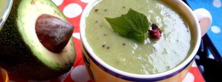 смузи из авокадо и киви. Шаг 8