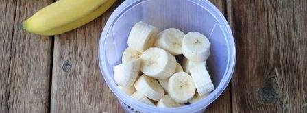 смузи из кефира и банана. Шаг 3