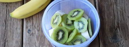 смузи из кефира и банана. Шаг 4