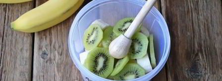 смузи из кефира и банана. Шаг 5