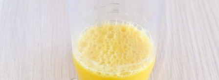 смузи из кефира с апельсином. Шаг 7