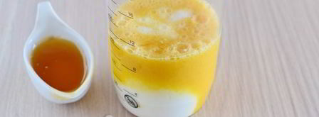 смузи из кефира с апельсином. Шаг 9