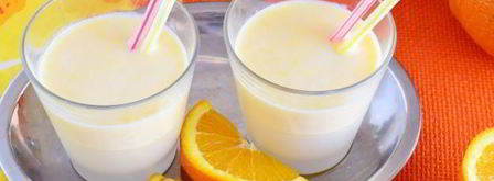 смузи из кефира с апельсином. Шаг 11