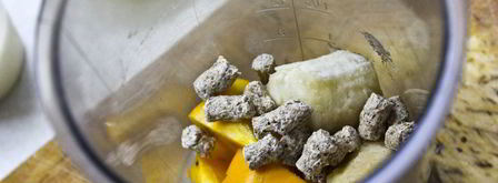 смузи из хурмы. Шаг 4