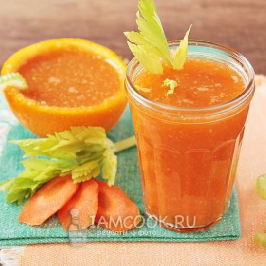 Рецепт смузей из моркови и сельдерея
