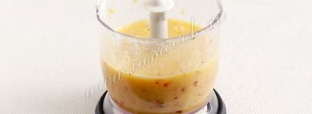 смузи из персика и малины. Шаг 4