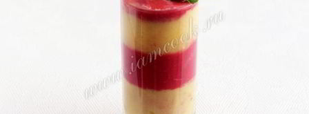 смузи из персика и малины. Шаг 9